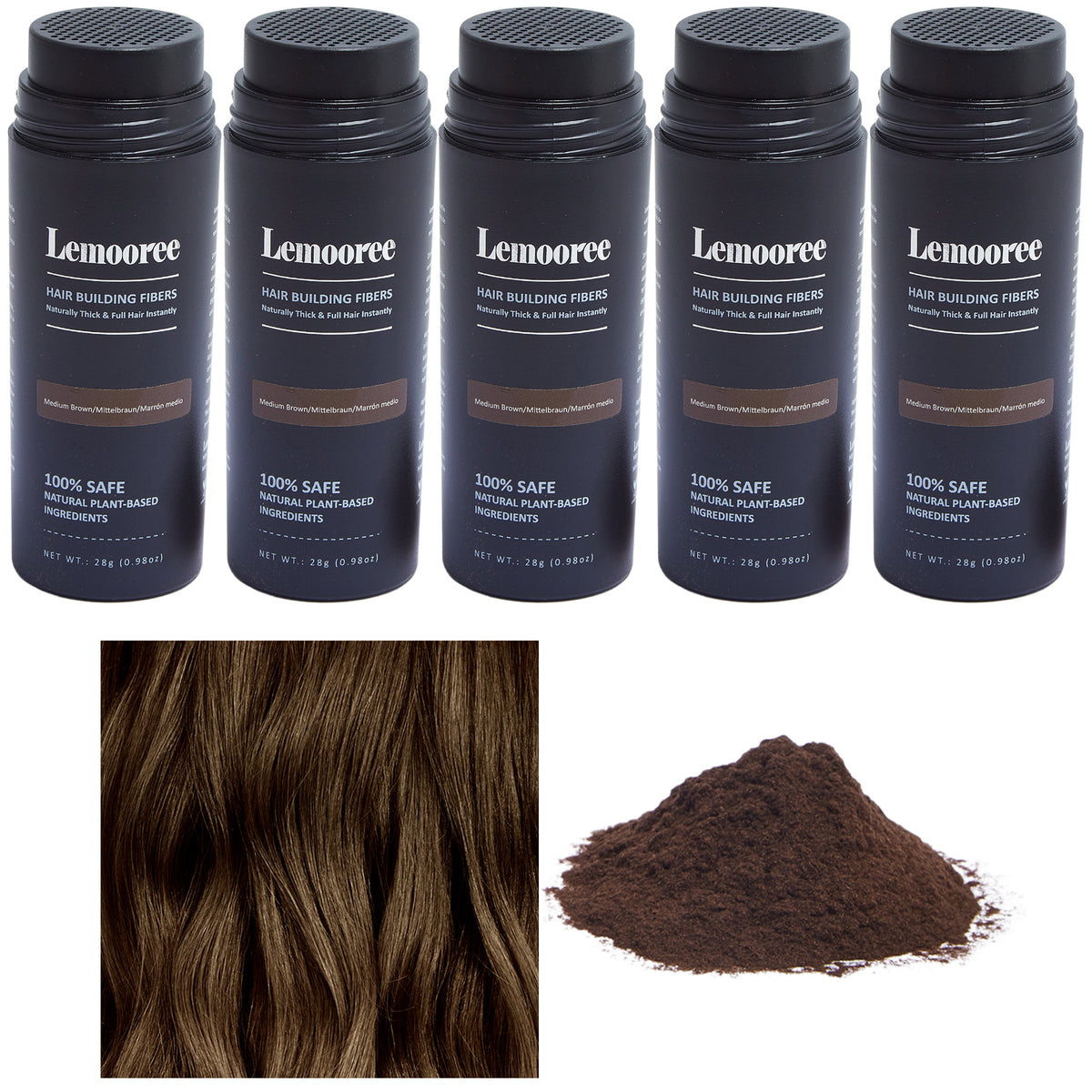 Haarfasern, Vorteilspaket 4